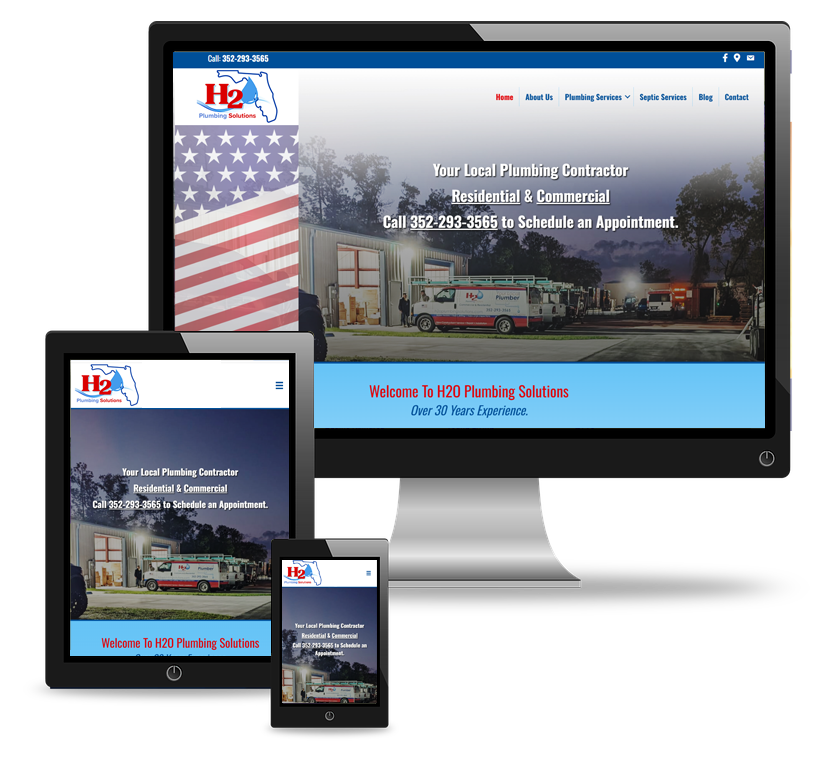 Websitedesign-h2O-Plumbing